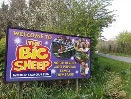 The Big Sheep Sign