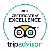 Tripadvisor certificate of excellence