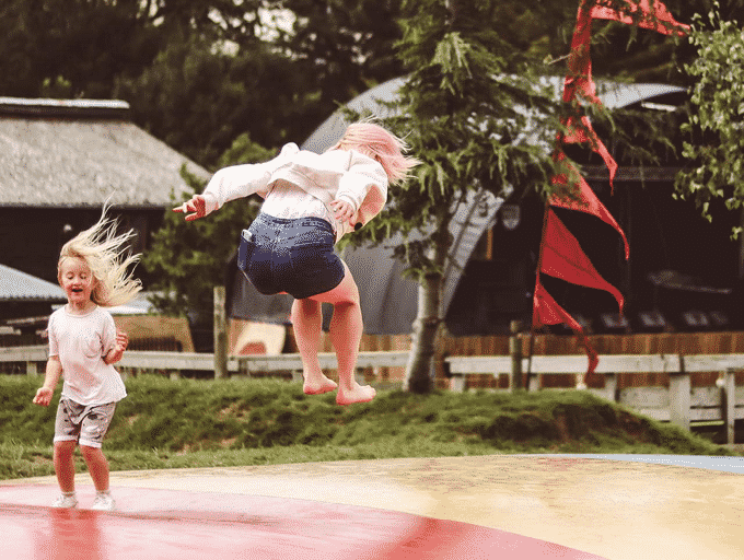 jumping pillows at The Big Sheep