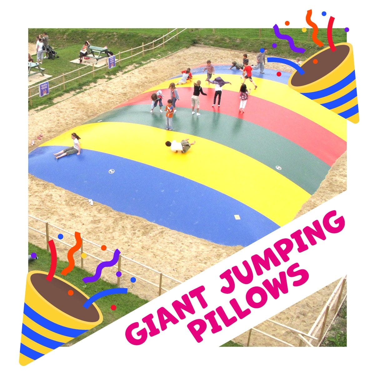 New Year's Fun5 Jumping Pillows