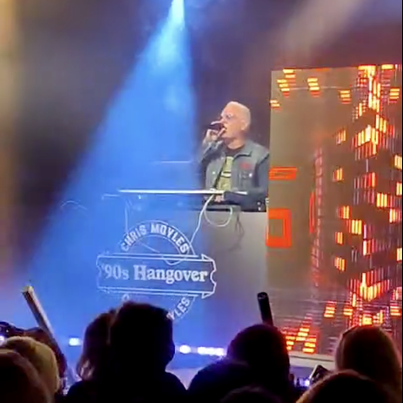 chris moyles hangover