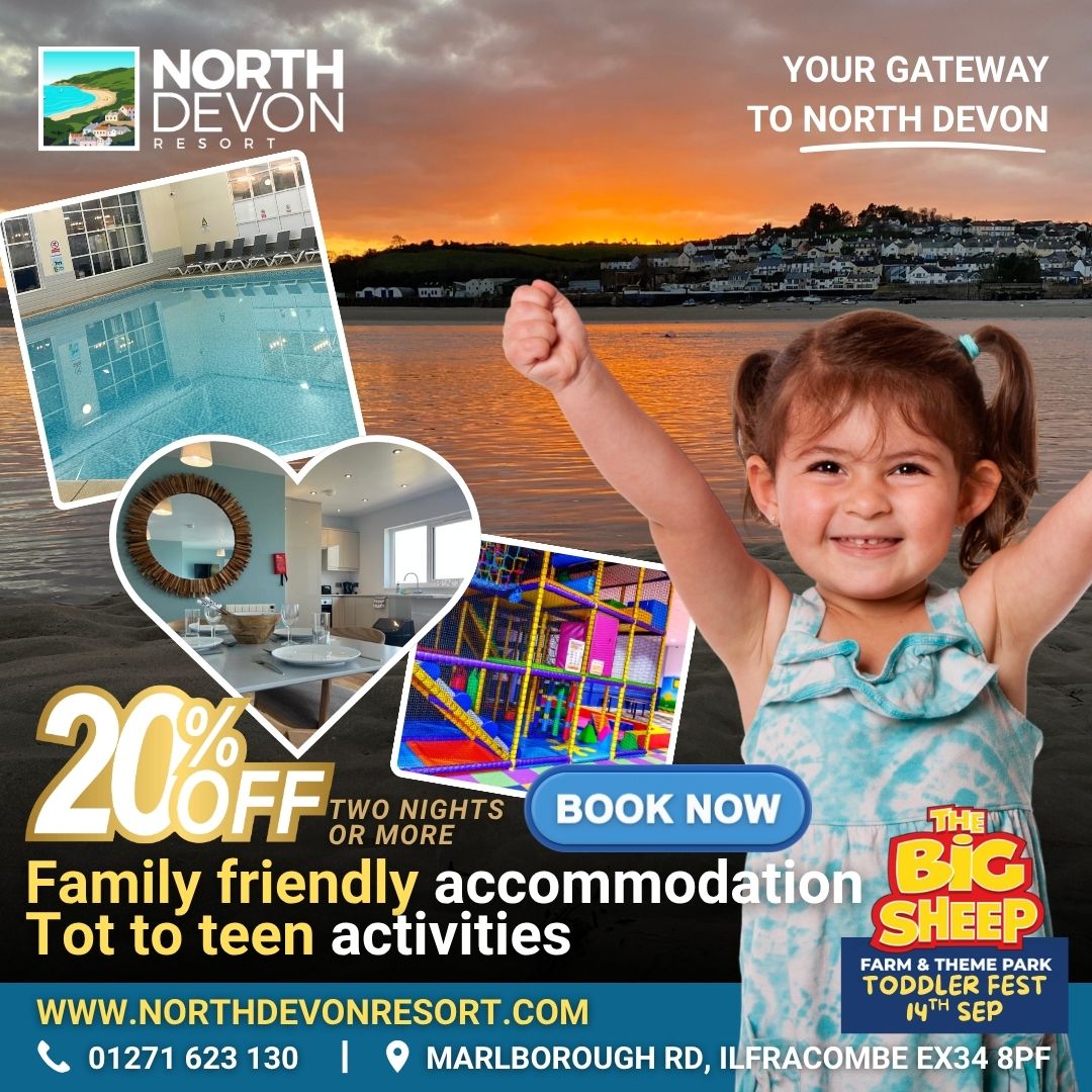 North Devon Resort - Toddler Fest Advert 2025